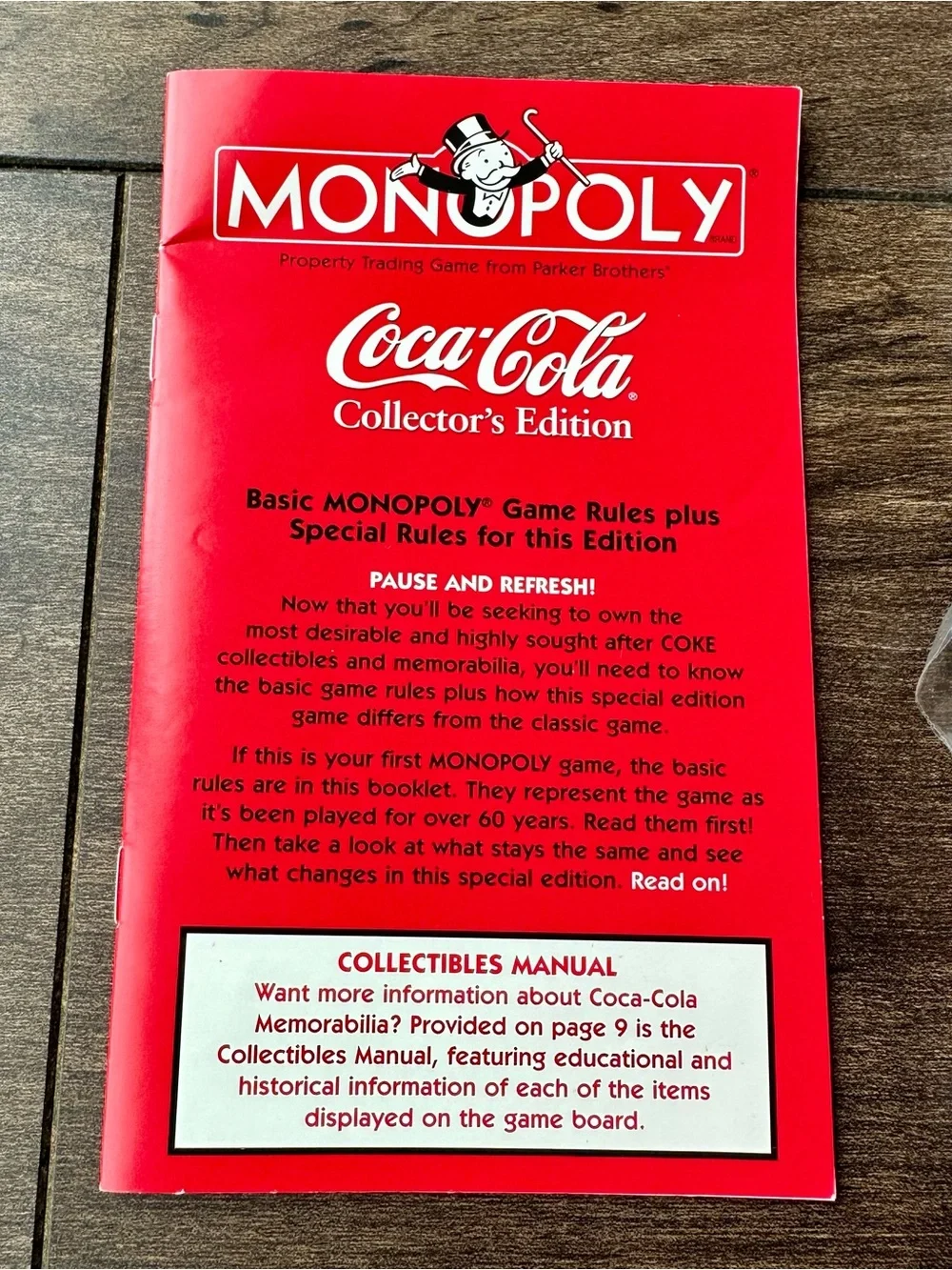 Monopoly Coca-Cola 125th Anniversary Collector's Edition - Replacement Parts